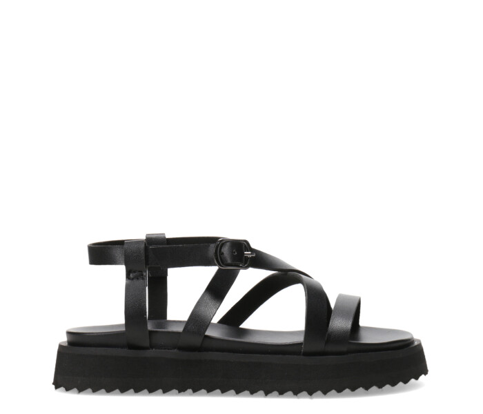Sandalia CALIFA con tiras Black