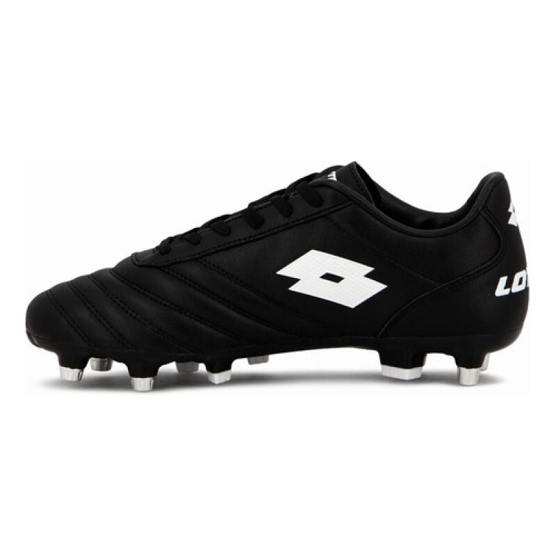 Championes de Futbol 11 en Cuero Lotto Negro/Blanco Championes de Futbol 11 en Cuero Lotto Negro/Blanco