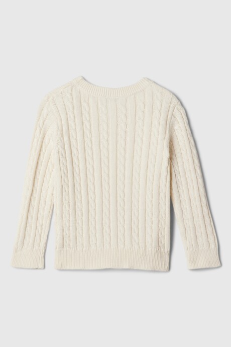 Buzo Ochos Toddler Niño Ivory Frost