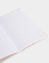 Anotadores Cuadernos y Memos Cuaderno A5 Tapa Blanda Encuadernado Con Bordados - Rosa Claro