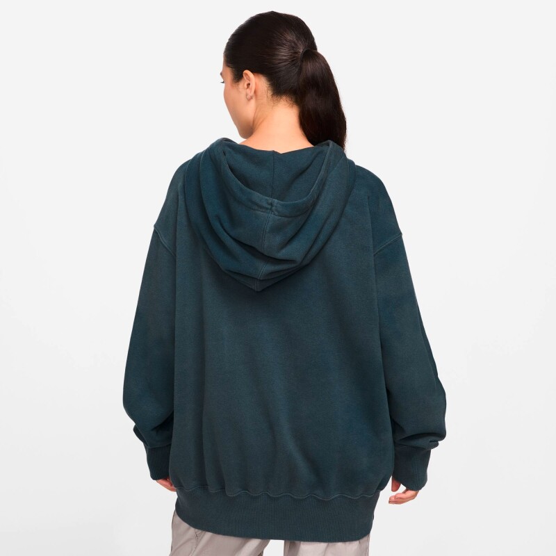 Abrigo Nike Sportswear Phoenix Fleece de Mujer Azul
