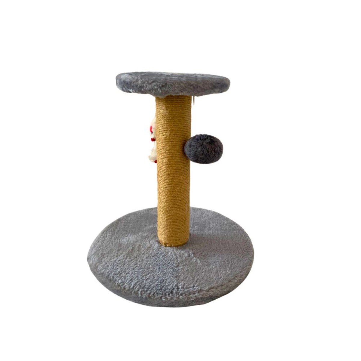 Rascador de Pie c/Pompón 28*28*30 cm 