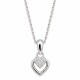 Cadena con colgante corazón pequeño Cadena con colgante corazón pequeño
