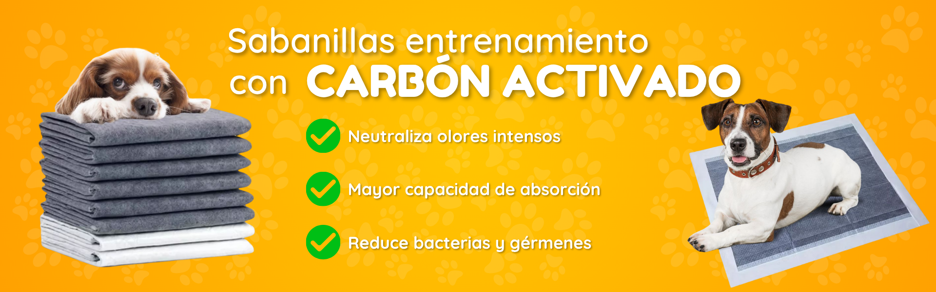 Pañales para perro con carbon activado