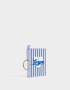 Llavero Silicona Llavero De Libreta Con Arte En Relieve - Azul Celeste