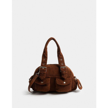 Cartera Cartera Bowling Multipocket Chocolate Marron Chocolate