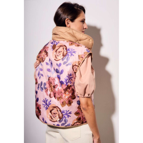 Chaleco Reversible Camel