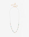 Collares Cortos Canutillos Collar Con Beads - Combinacion Multicolor