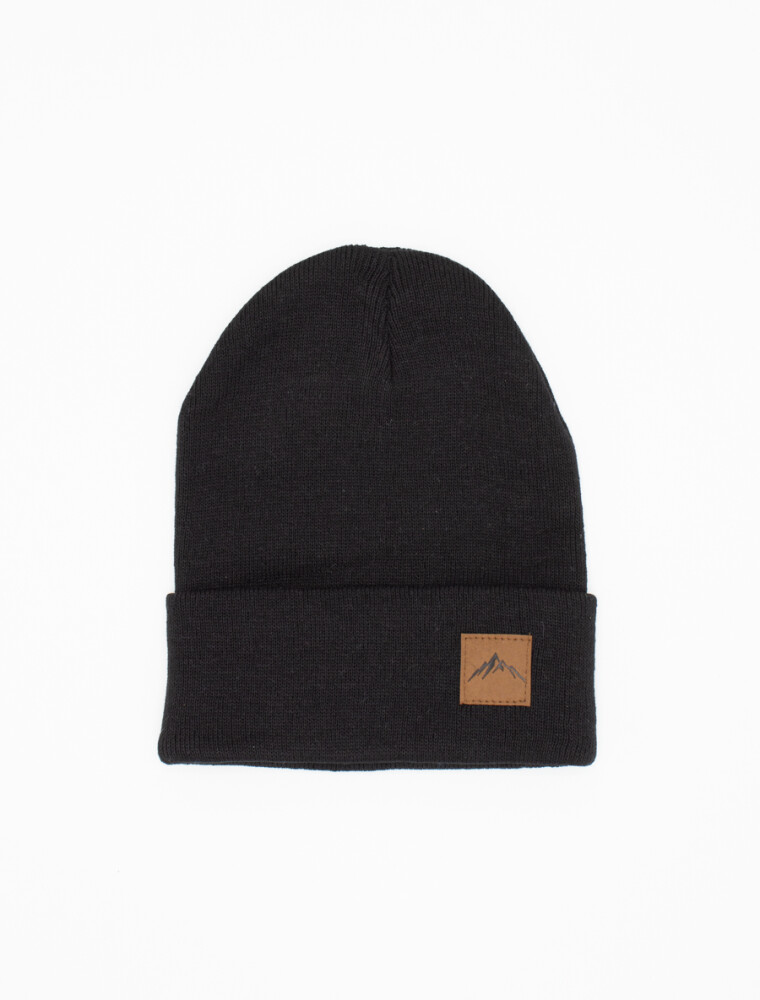 Gorro de lana Bariloche Negro