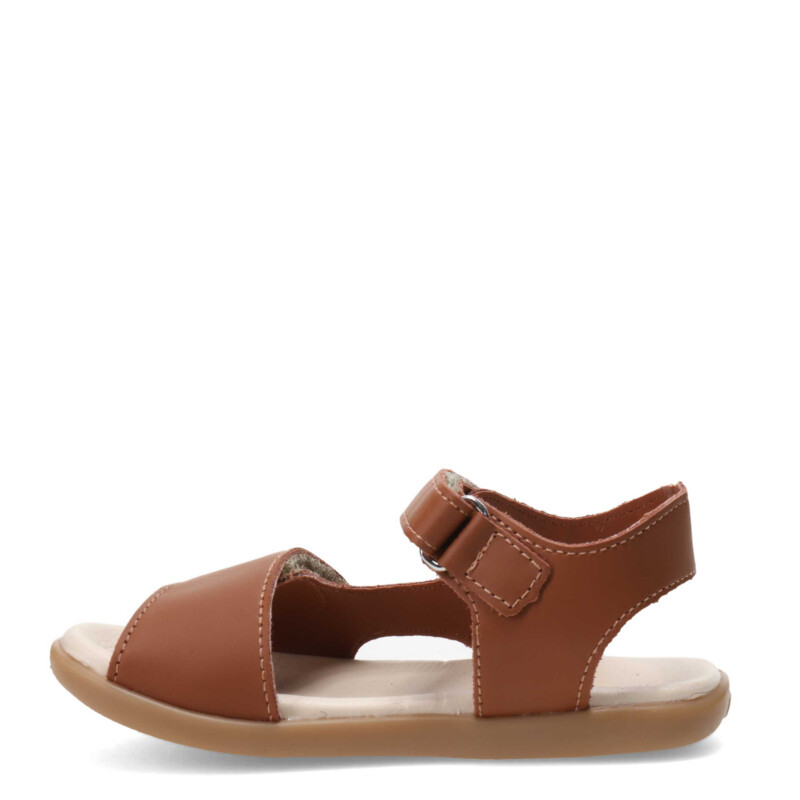 Championes de Niño Bibi Sandalia Baby Soft con Velcro Marrón Caramelo