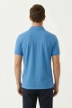 Remera m/c polo basica AZUL CLARO