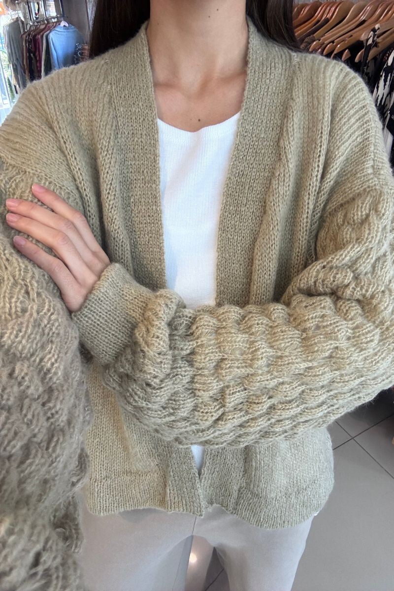 Saco medio Beige