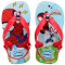 Sandalias Infantiles Havaianas New Baby Heroes Celeste - Rojo
