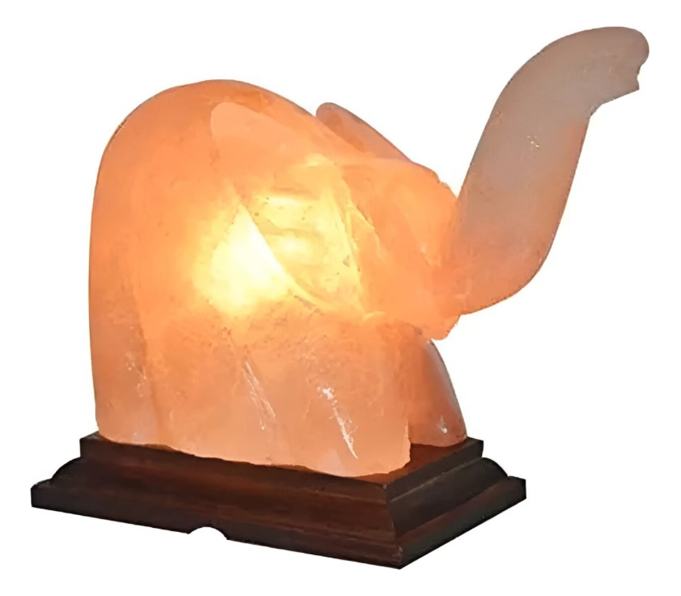 Lampara De Sal Elefante Himalaya Feng Shui Decorativa 