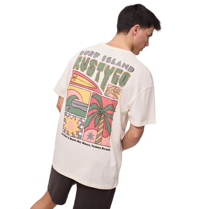 Remera Rusty Vertuna - Beige Remera Rusty Vertuna - Beige