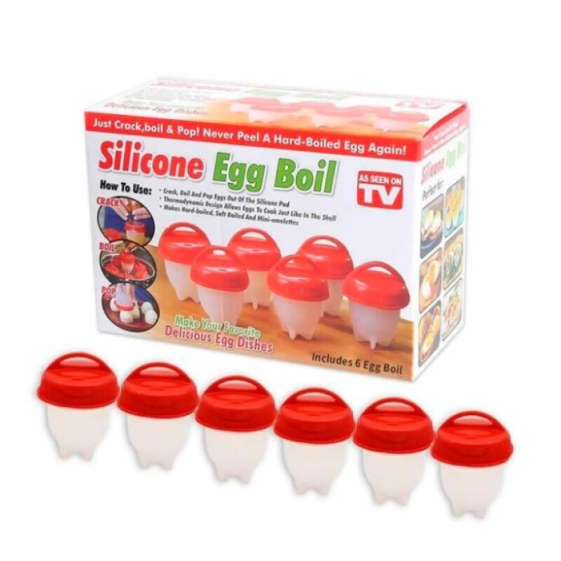 Moldes Silicona Para Huevos X 6 Anti Adherente. Moldes Silicona Para Huevos X 6 Anti Adherente.