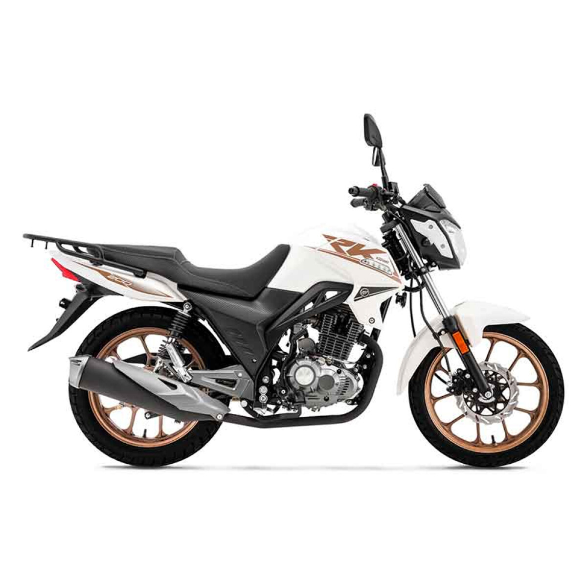 Moto Keeway RK-200 - Blanco 