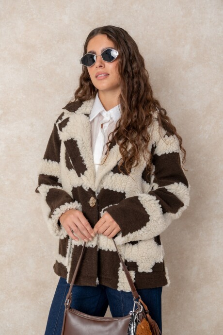 CHAQUETA SORANGEL Chocolate