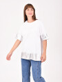 REMERA LIEVE PLATEADO
