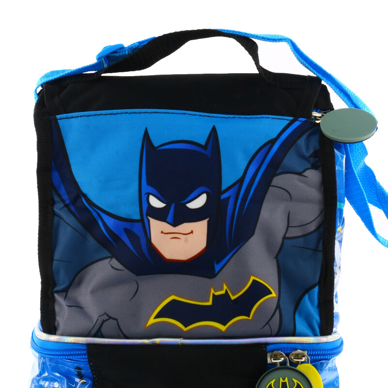 Lanchera Batman Lanchera Batman Celeste - Negro