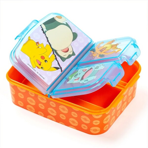 Lunchera tupper multicompartimiento pokemon