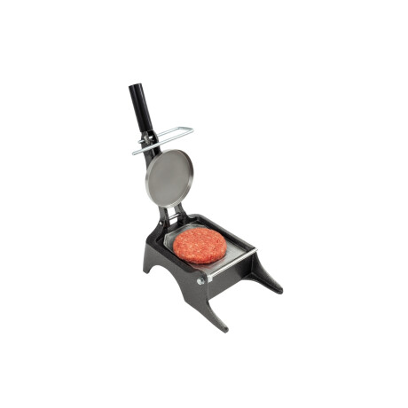 Molde de Hamburguesa de 12 cm de Aluminio y Acero Inoxidable Molde de Hamburguesa de 12 cm de Aluminio y Acero Inoxidable