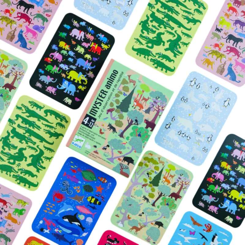 Juego de cartas MYSTER ANIMO Djeco Juego de cartas MYSTER ANIMO Djeco