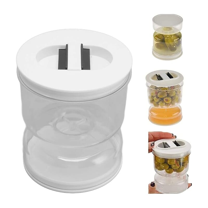 Tarro de pepinillos y aceitunas tapa hermética Tarro de pepinillos y aceitunas tapa hermética