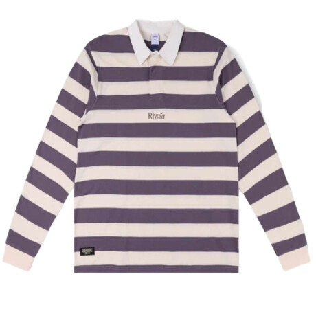 Remera Rivvia Academy Rugby Polo Lila/Blanco