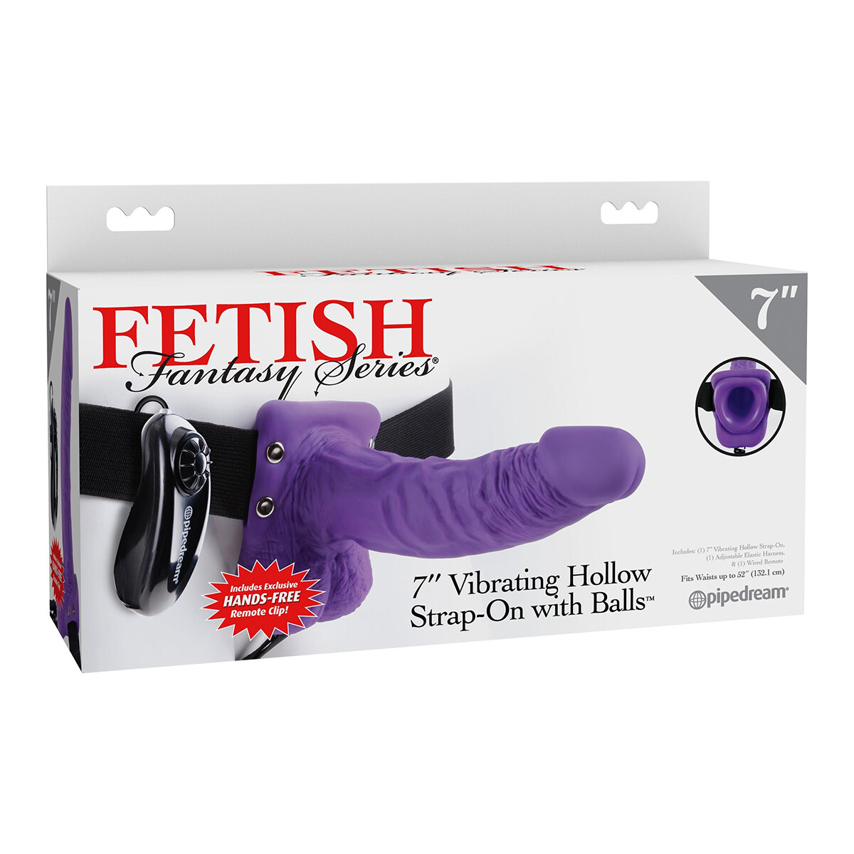 Arnés con DIldo Realístico Vibrador 18cm Fetish Fantasy 