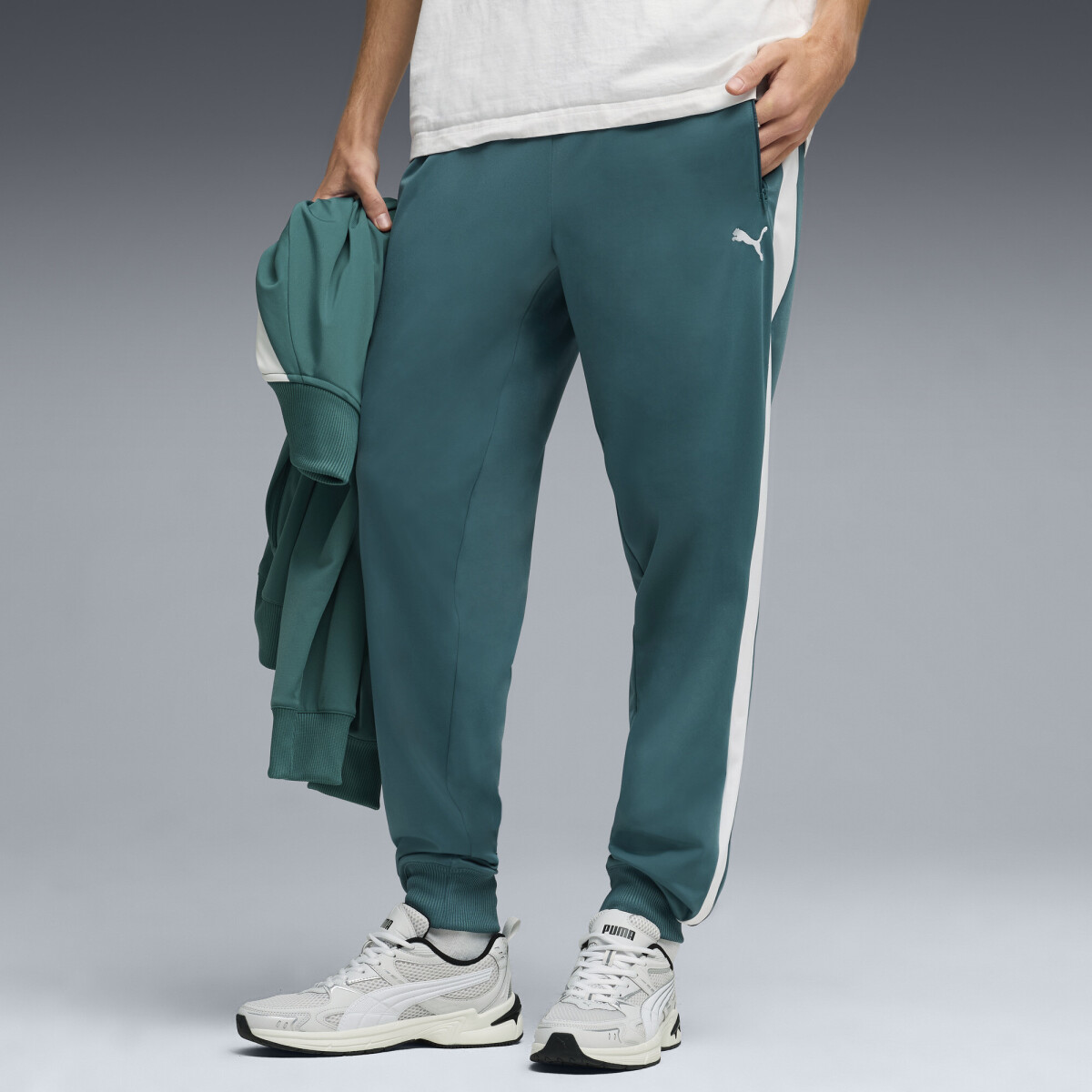 ESS T7 Poly Pants 69246341 - Verde Esmeralda 