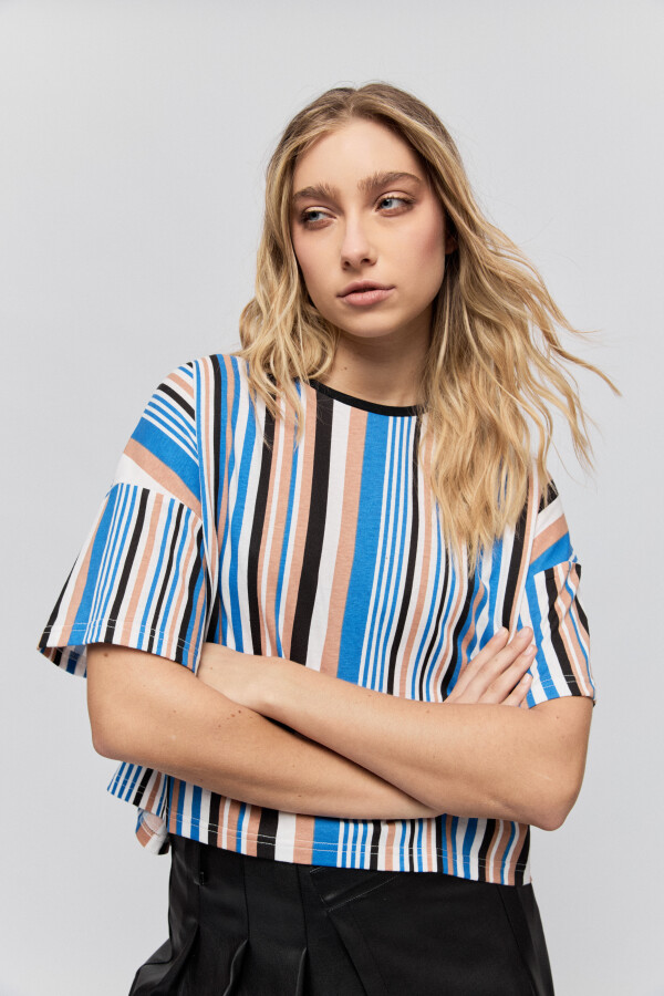REMERA YOLO Azul