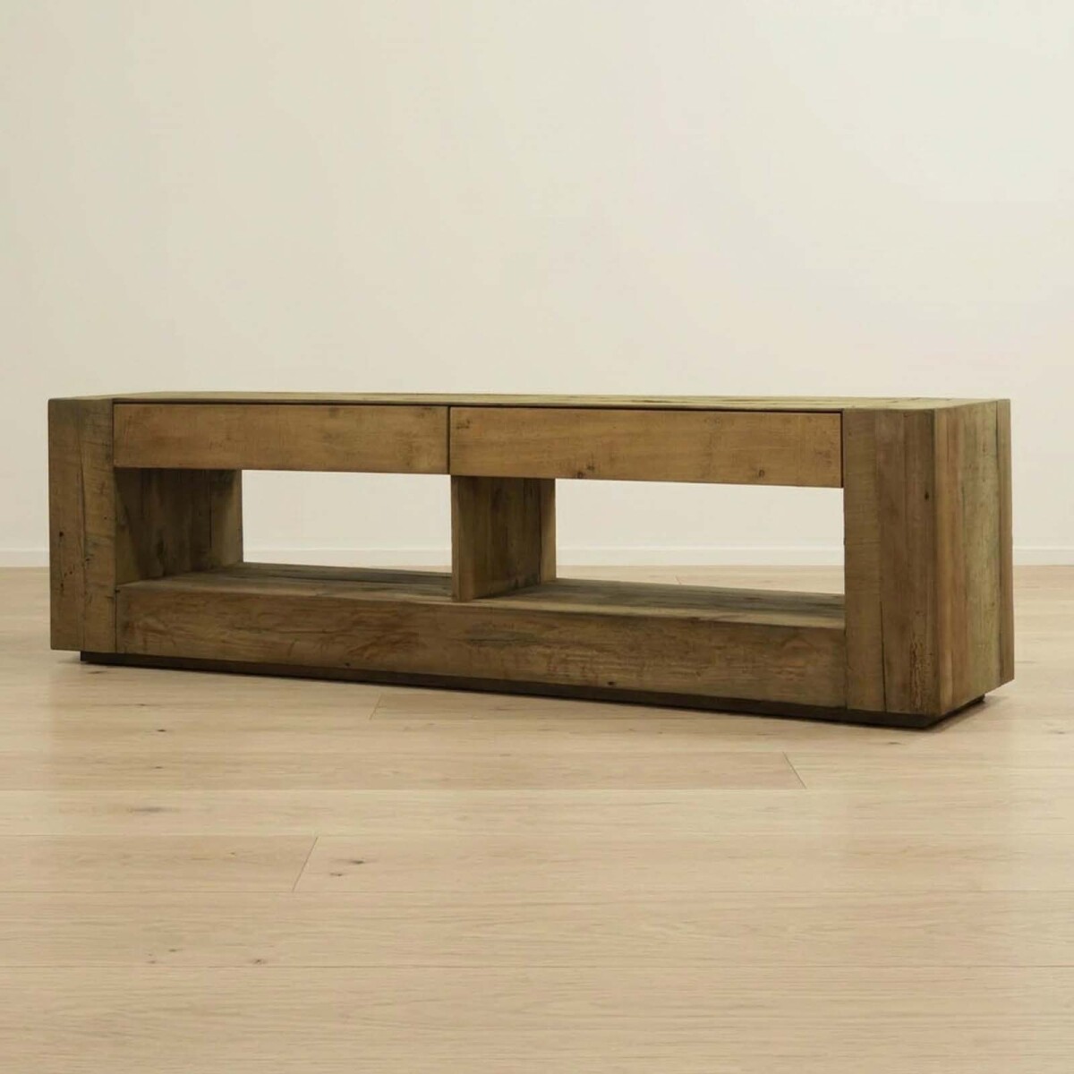 MUEBLE PARA TV - MADERA NATURAL-BEIGE DRIFT NATURAL 