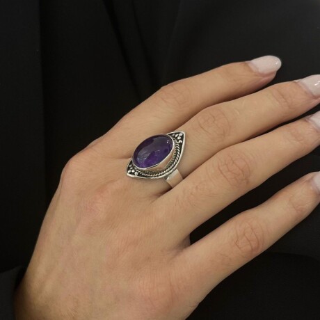 Anillo Amatista - Plata 925 Anillo Amatista - Plata 925