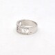 Anillo Oro 18K Blanco Y Brillantes Anillo Oro 18K Blanco Y Brillantes