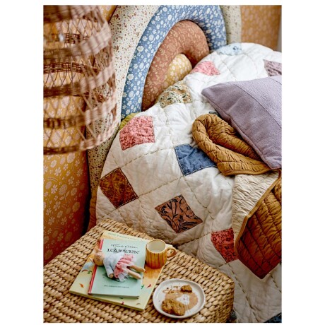 RESPALDO 1 PLAZA ALGODON MULTICOLOR ARCOIRIS