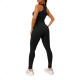 Conjunto Deportivo Calza Levanta GlÃºteos Push Up MÃ¡s Top Negro