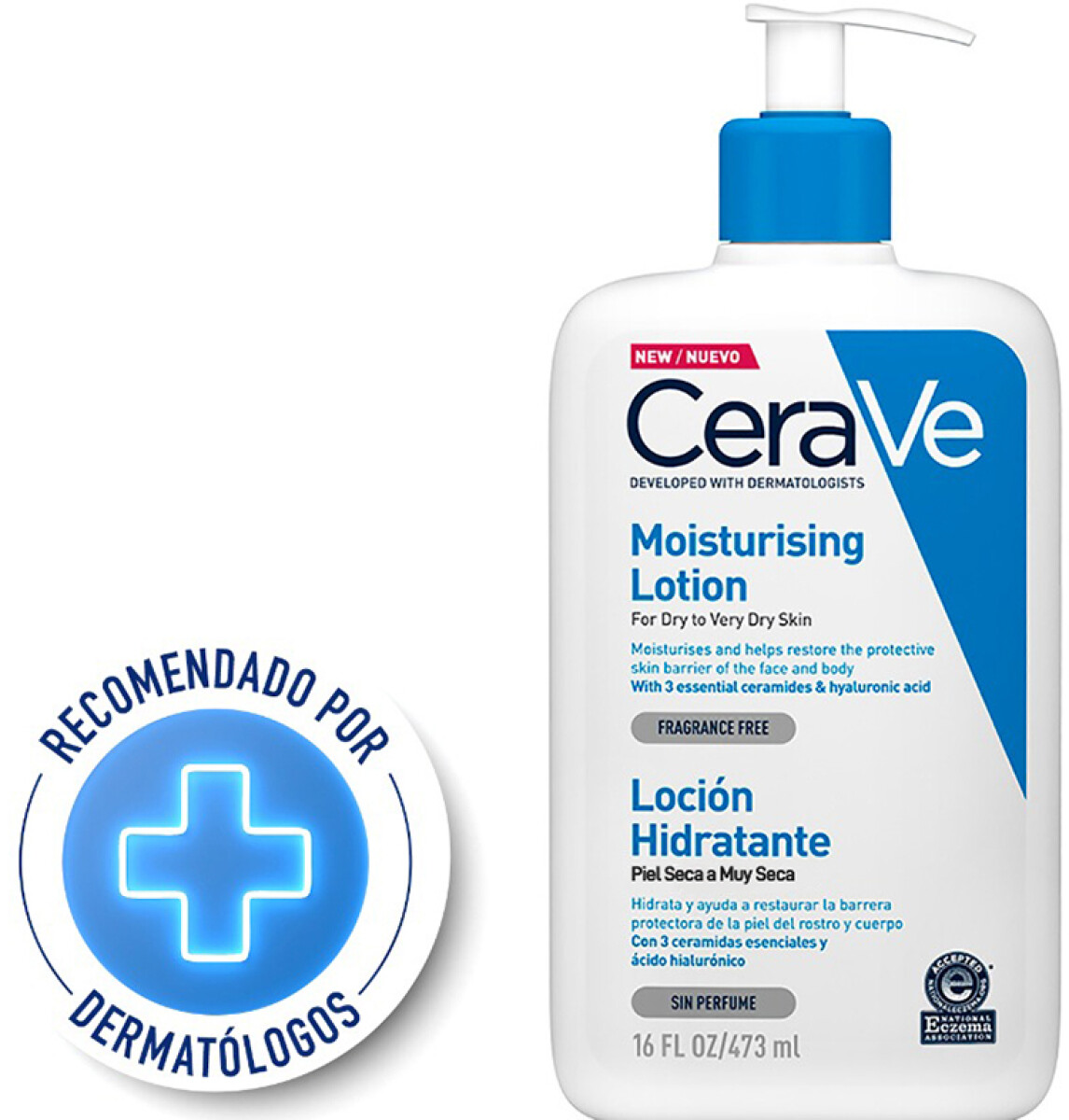 Loción hidratante corporal Cerave - Cerave Locion hidratante 473 ml 