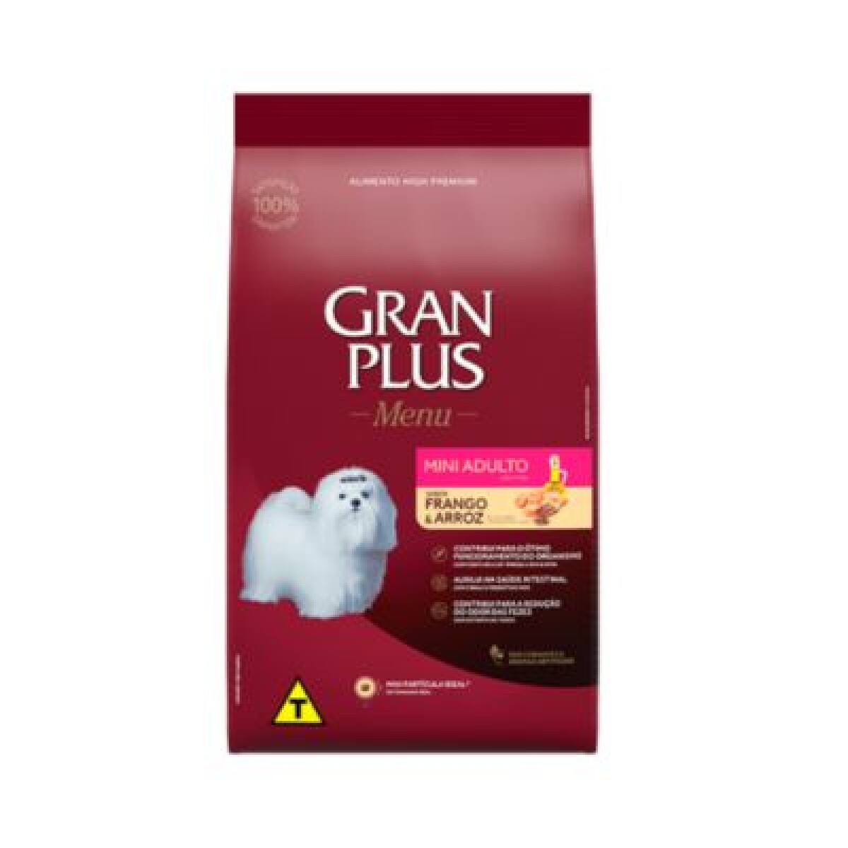 GRANPLUS MENU ADULTO MINI LIGHT POLLO & ARROZ 10,1 KG OUTLET 