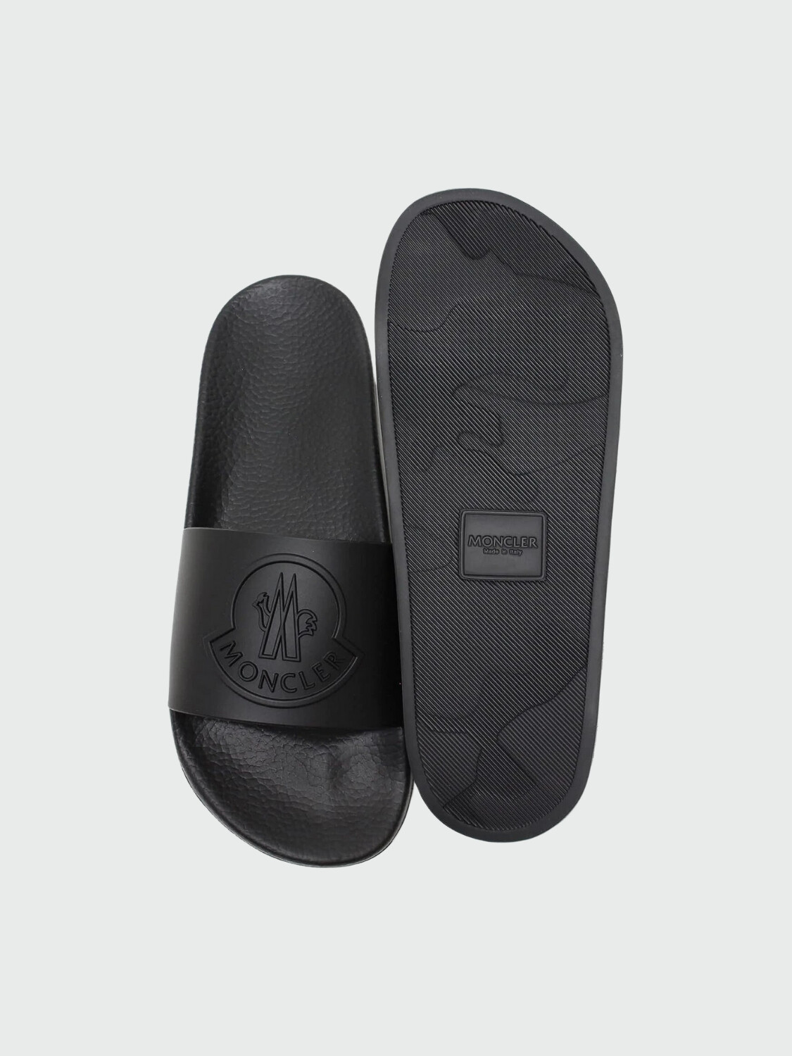 Moncler -Sandalias de goma, Basile Negro