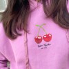Buzo crop Cherrys N+ Rosado