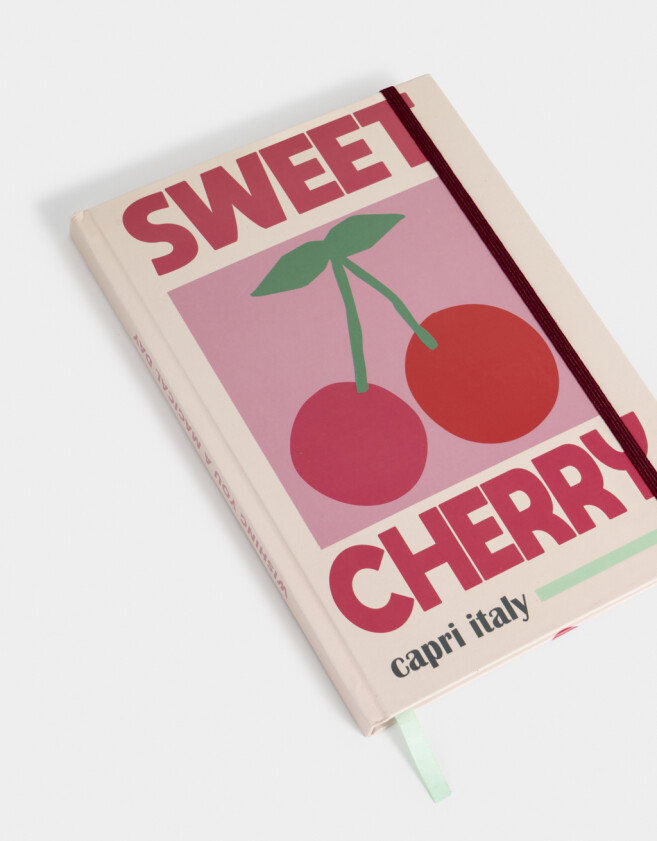 Anotadores Cuadernos y Memos Foodie Cuaderno A5 "sweet Cherry" - Combinacion Multicolor