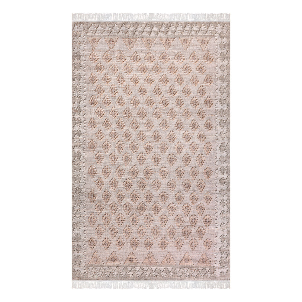ALFOMBRA NATURAL/BEIGE YUTE Y LANA OREANT