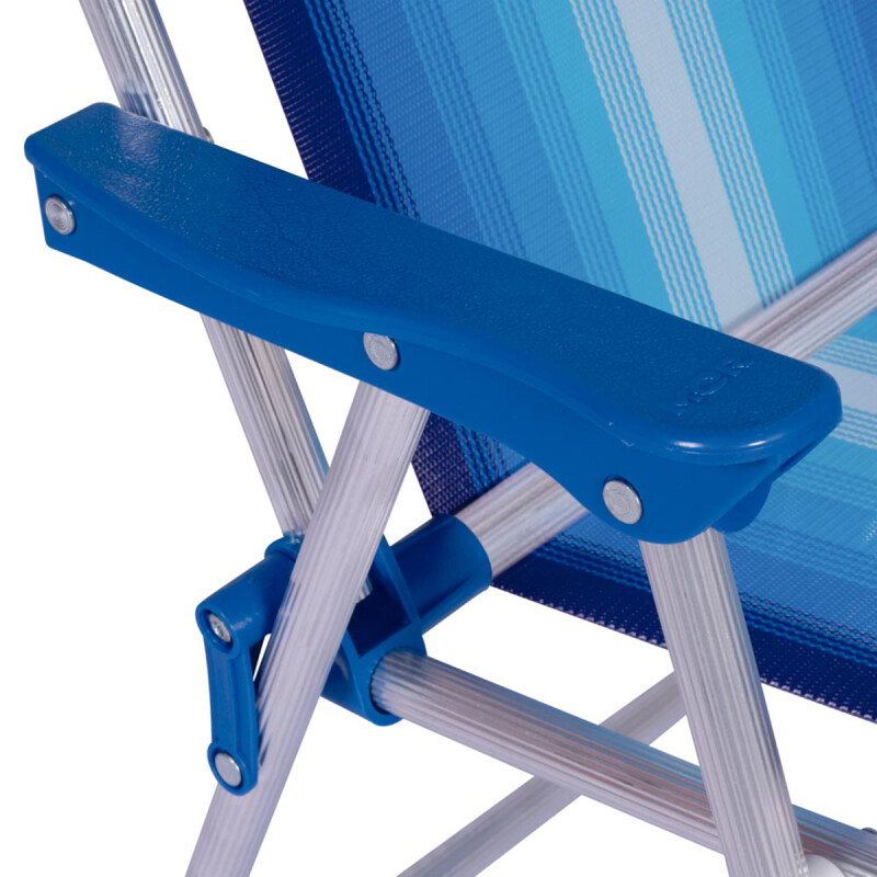 Silla Infantil Alta Aluminio AZUL