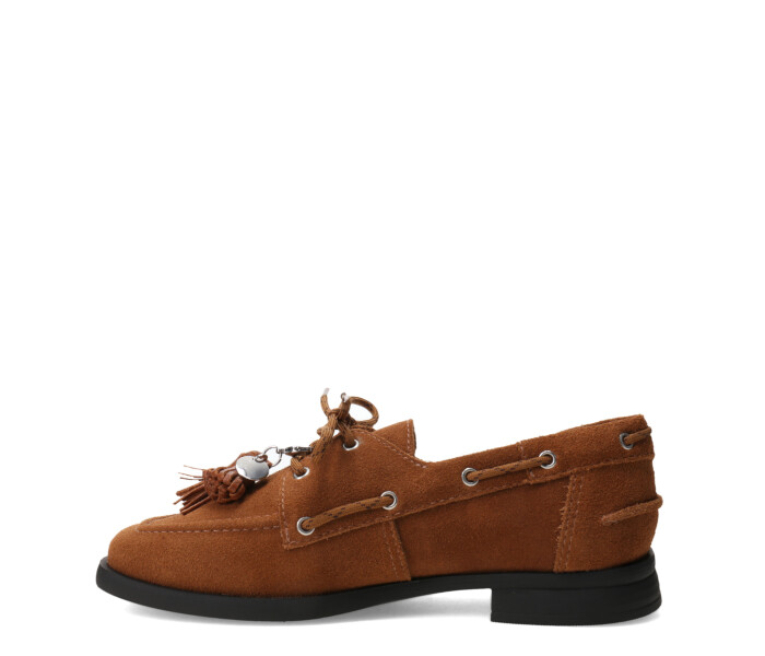 Zapato de Mujer Bottero Mocasin Marrón Caramelo