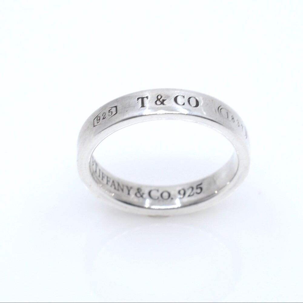 Anillo En Plata 925 Tiffany& Company, Medida Chica N° 11 Anillo En Plata 925 Tiffany& Company, Medida Chica N° 11