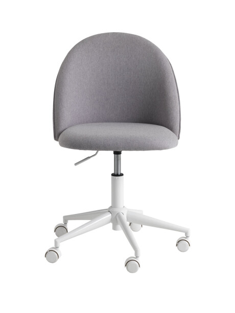 Silla escritorio KOKKEDAL tela gris/blanco Silla escritorio KOKKEDAL tela gris/blanco