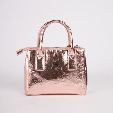 CARTERA MINI TOTE SHINY Rosado