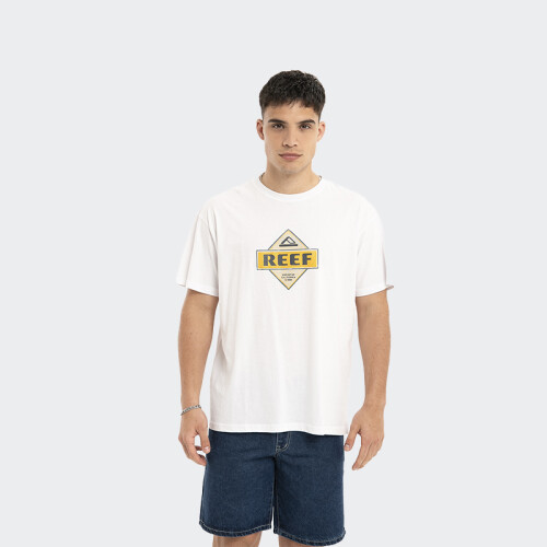 Remera Reef Oversize Blanco