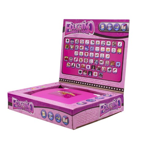 Mini Laptop Educativa Didáctica ROSA